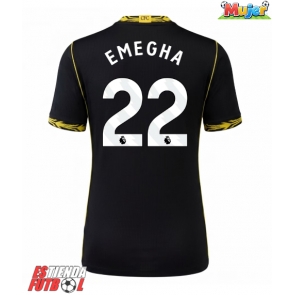 Chelsea Emmanuel Emegha #22 Segunda Equipación Mujer 2026-27 Manga Corta